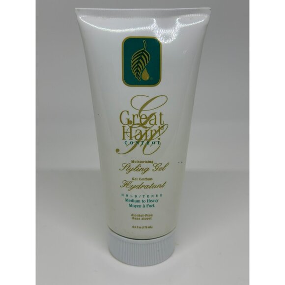 Great Hair Control Moisturizing Styling Gel Medium To Heavy Hold 6.8 Oz. - Picture 1 of 4